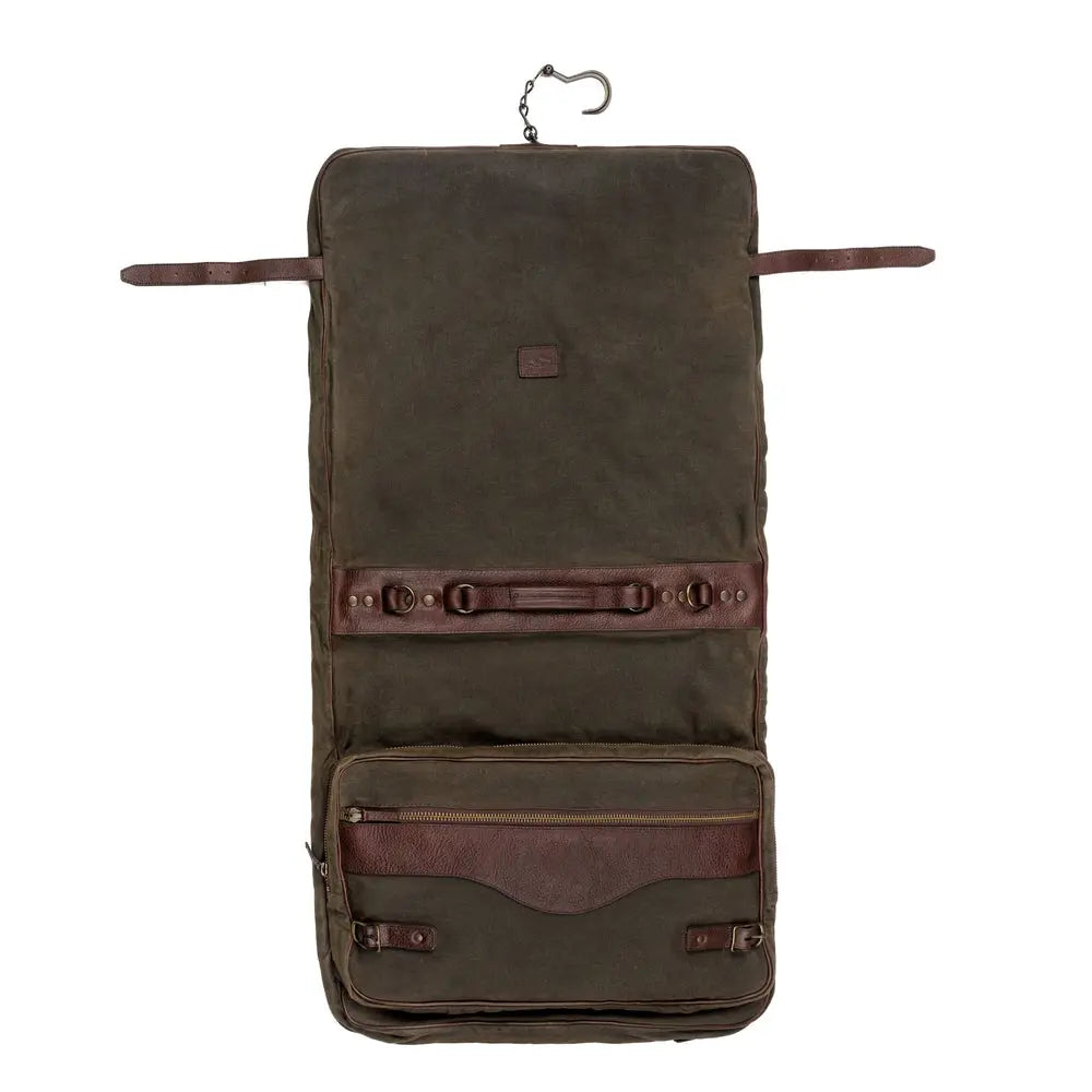 Campaign Waxed Canvas Valet Bag Mission Mercantile Leather Goods