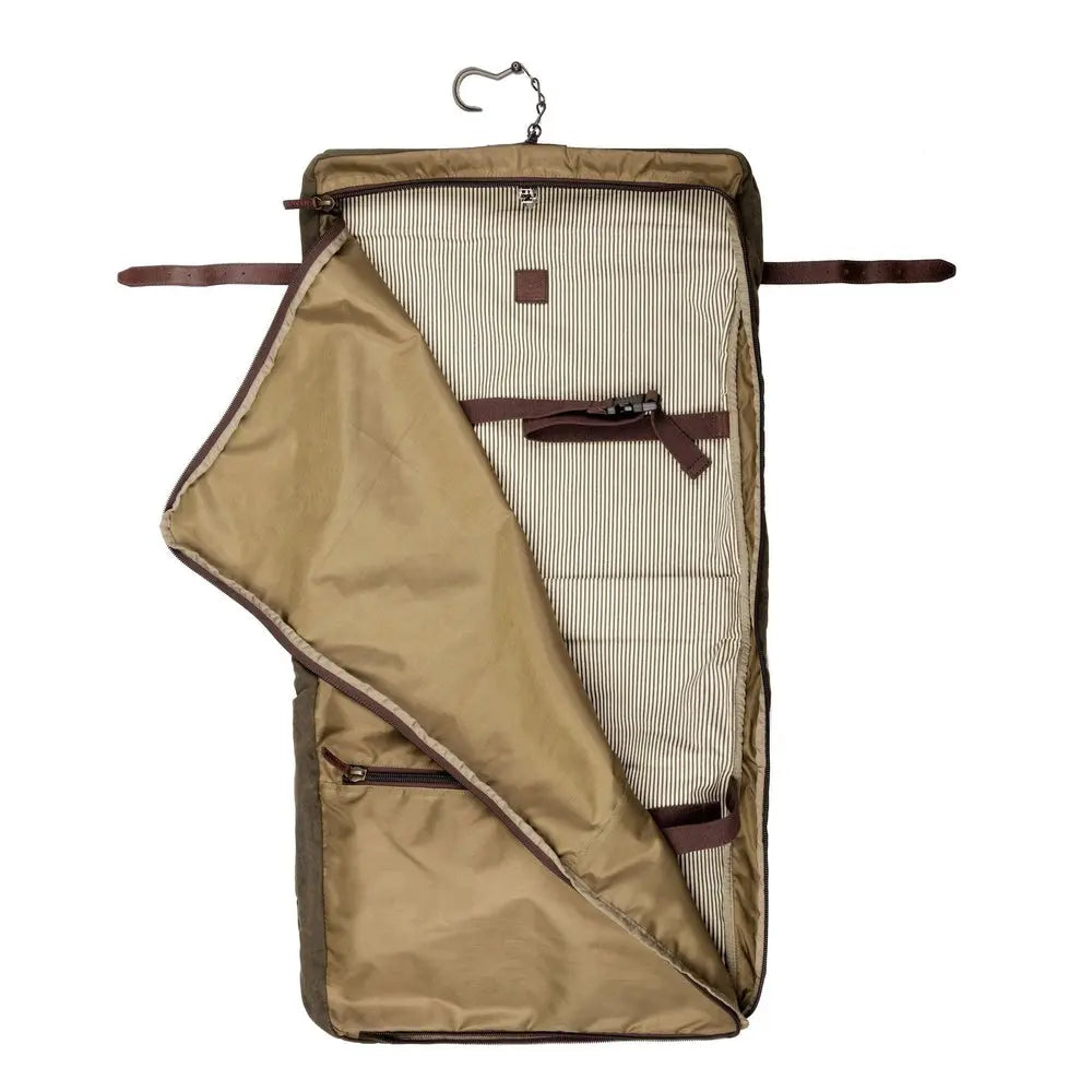Campaign Waxed Canvas Valet Bag Mission Mercantile Leather Goods