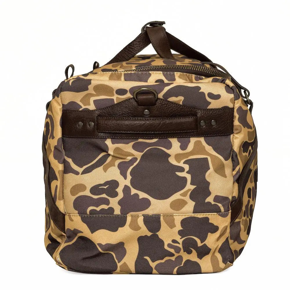Campaign Waxed Canvas X-Large Duffle Bag Mission Mercantile Leather Goods