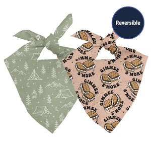 Camping & Smores Dog Bandana Dog Bandana Co.
