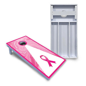 Cancer Awareness Cornhole Boards - All Weather Series Cornhole Solutions