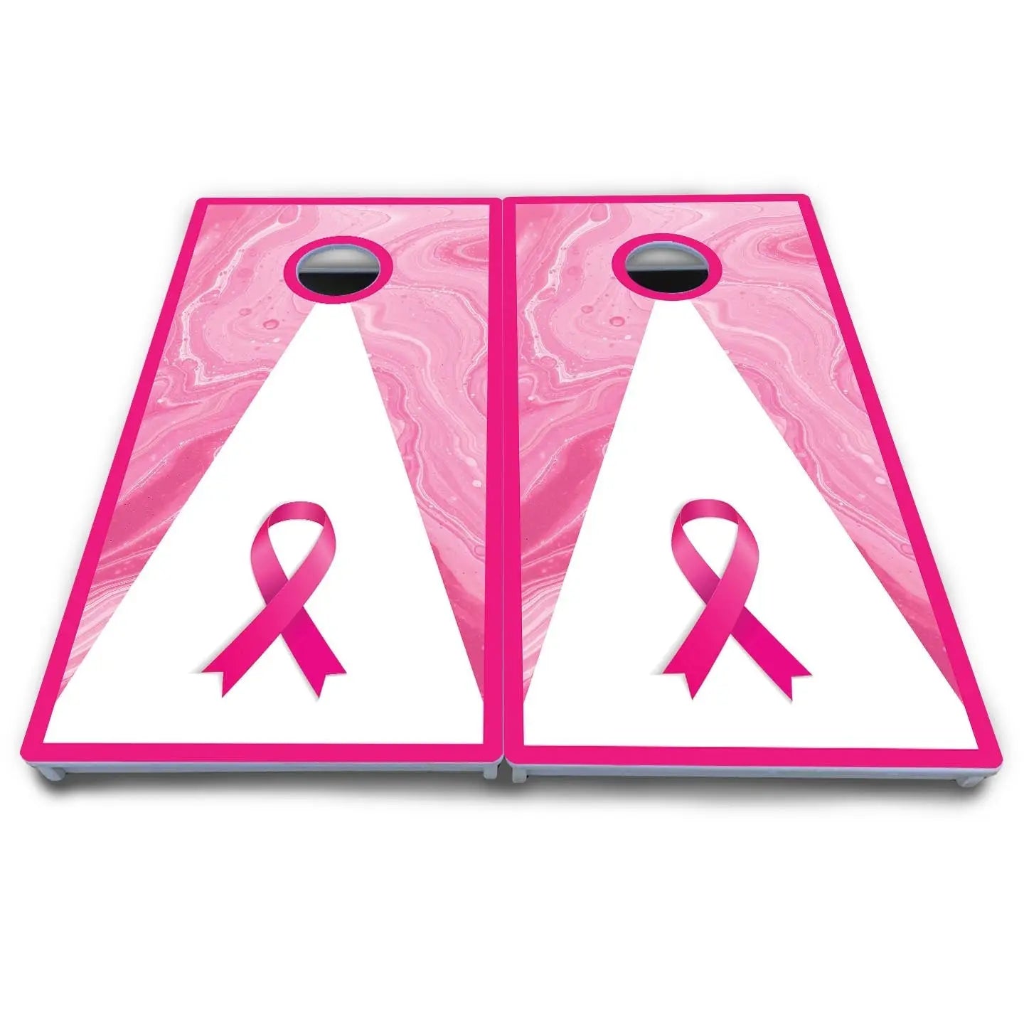 Cancer Awareness Cornhole Boards - All Weather Series Cornhole Solutions