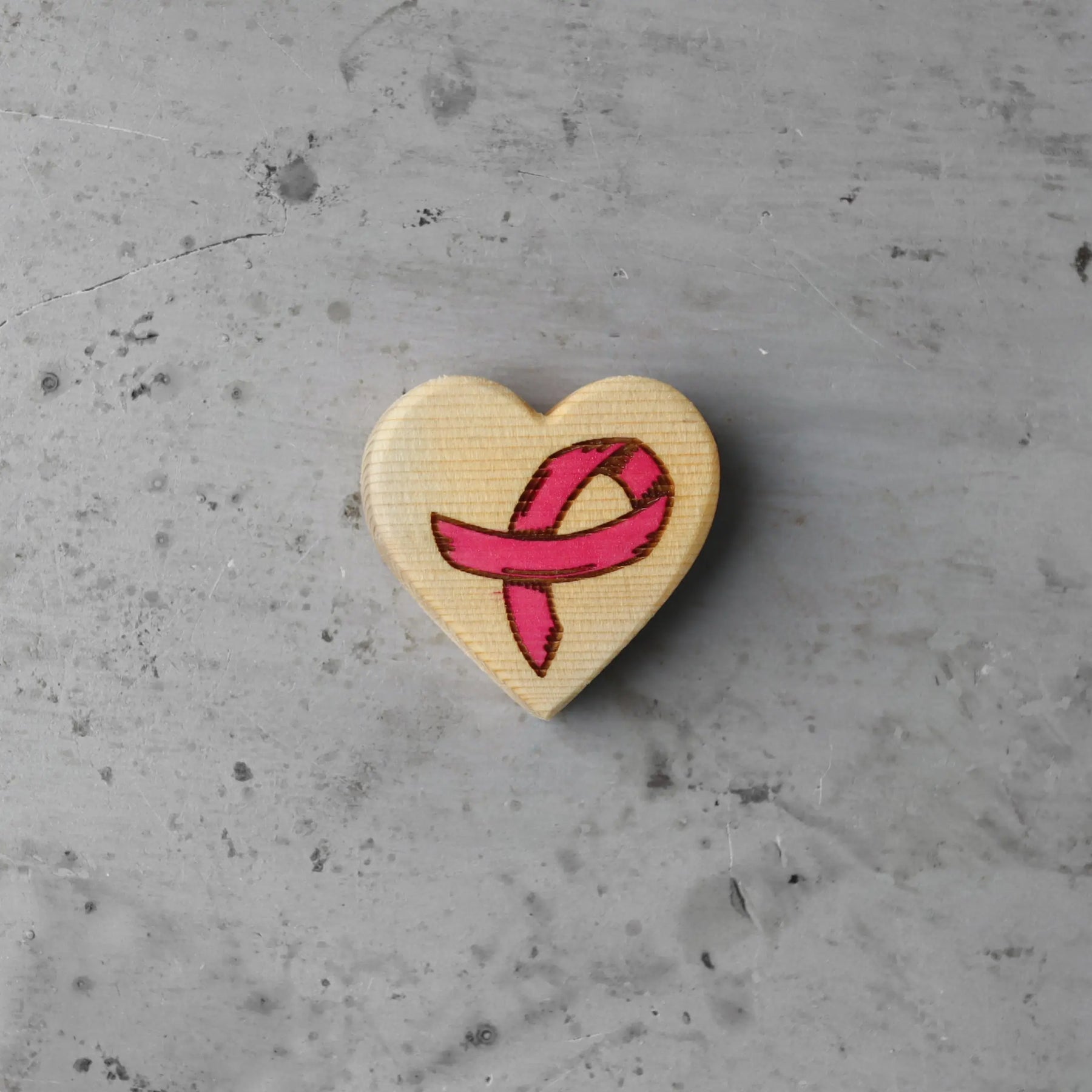 Cancer Awareness Hearts Dennehey Design Co.