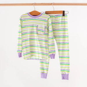 Carnival Time Organic Cotton Kids Pajamas Nola Tawk
