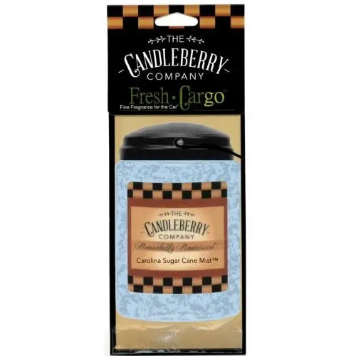 Carolina Sugar Cane Mist™- "Fresh Cargo"®, Scent for the Car (2-PACK) (Collective) The Candleberry® Candle Company