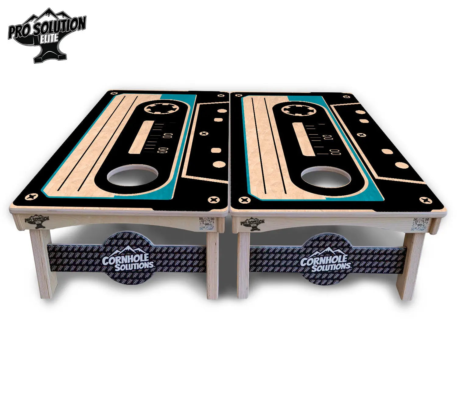 Cassette Tape Cornhole Boards - Pro Solution Elite Series Cornhole Solutions