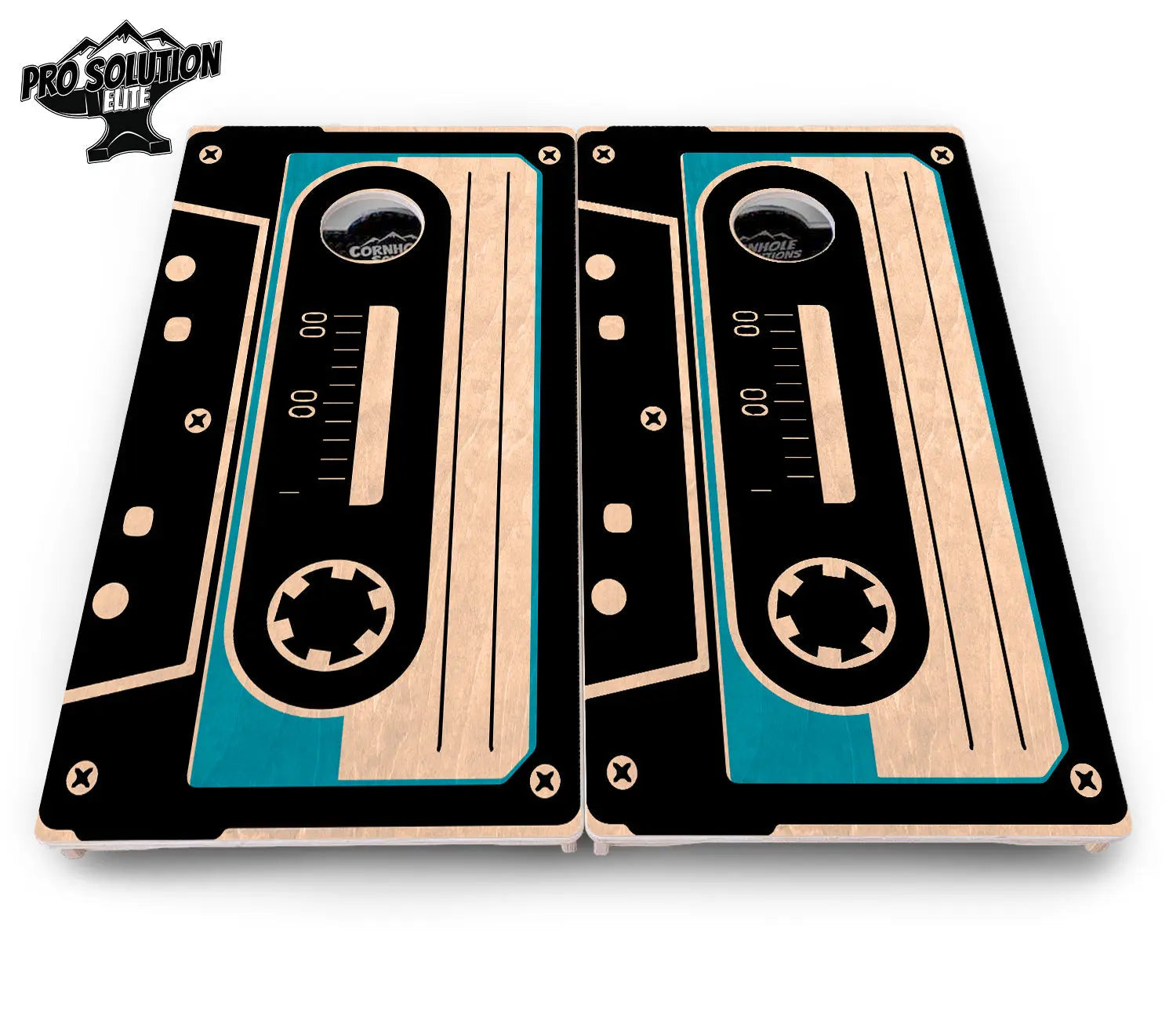 Cassette Tape Cornhole Boards - Pro Solution Elite Series Cornhole Solutions