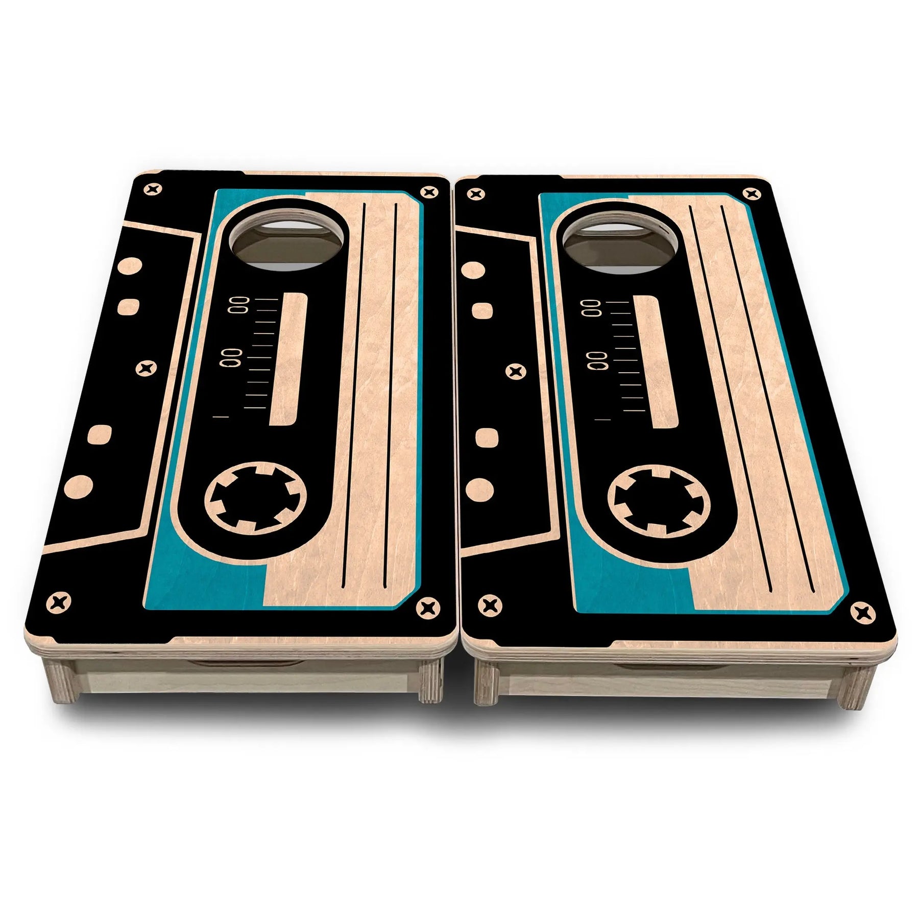 Cassette Tape - Mini or Vacation Size Cornhole Boards Cornhole Solutions