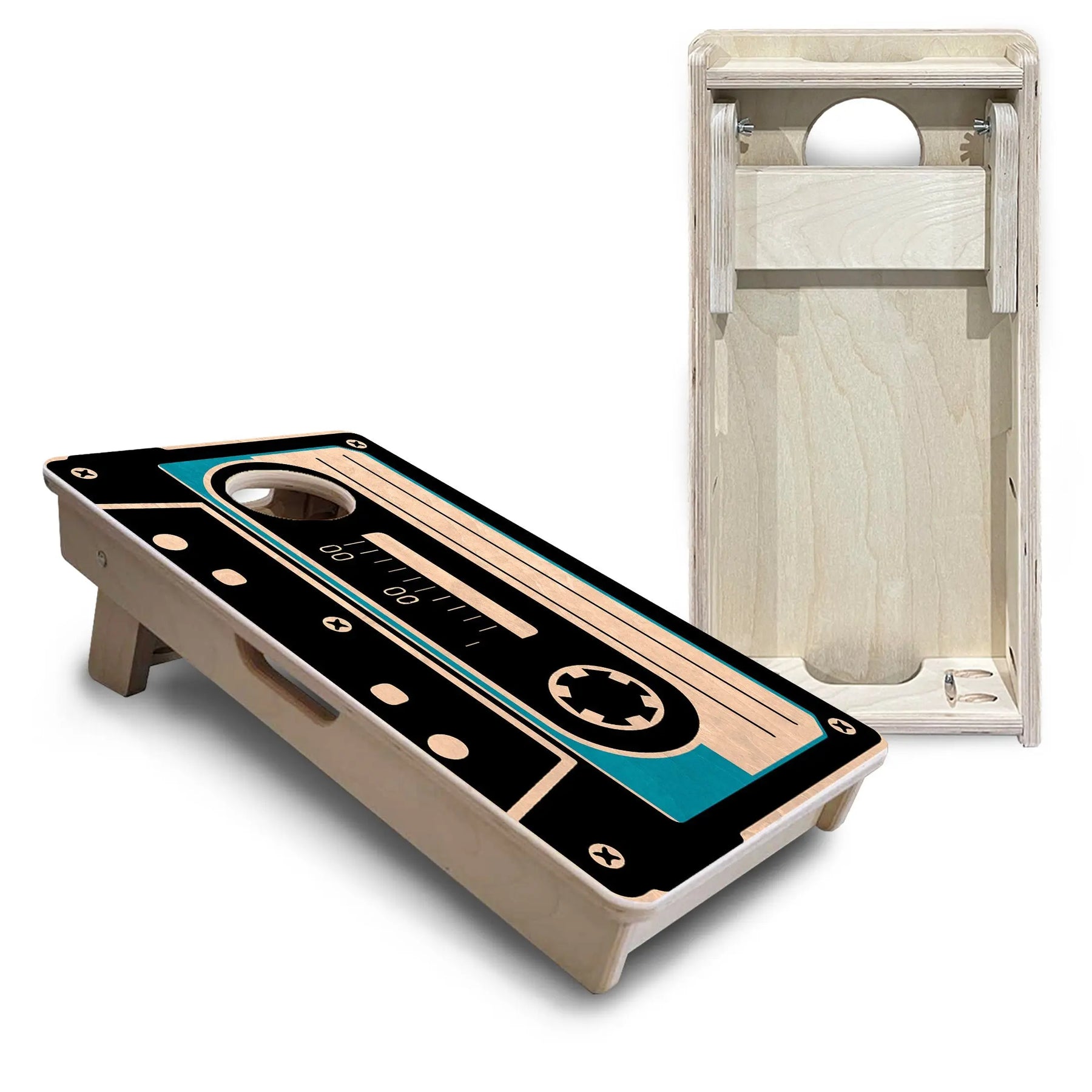 Cassette Tape - Mini or Vacation Size Cornhole Boards Cornhole Solutions