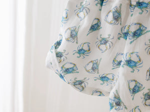 Catching Crabs Organic Muslin Shorts Nola Tawk