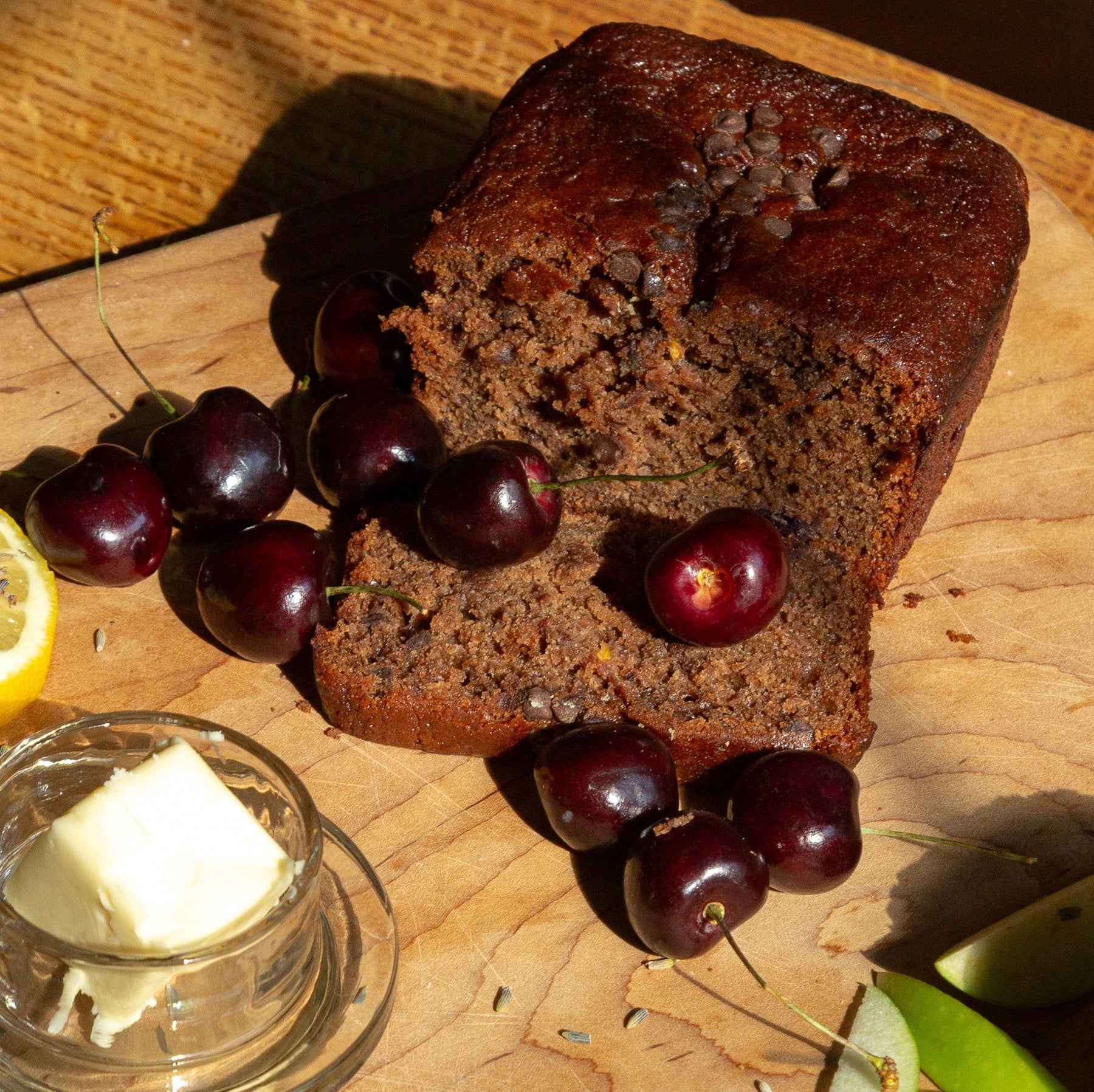 Cherry Double Chocolate Cake - Gluten Free