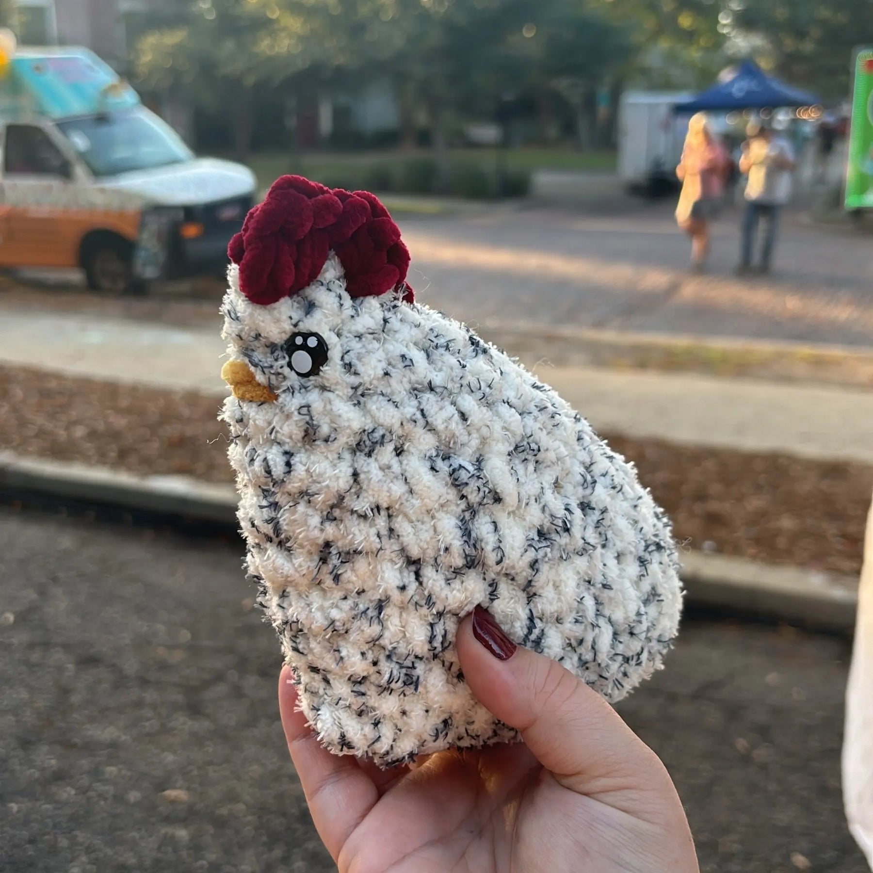 Crocheted Chicken Amigurumi by Main Street Collective: Adorable Handmade Plush Toy