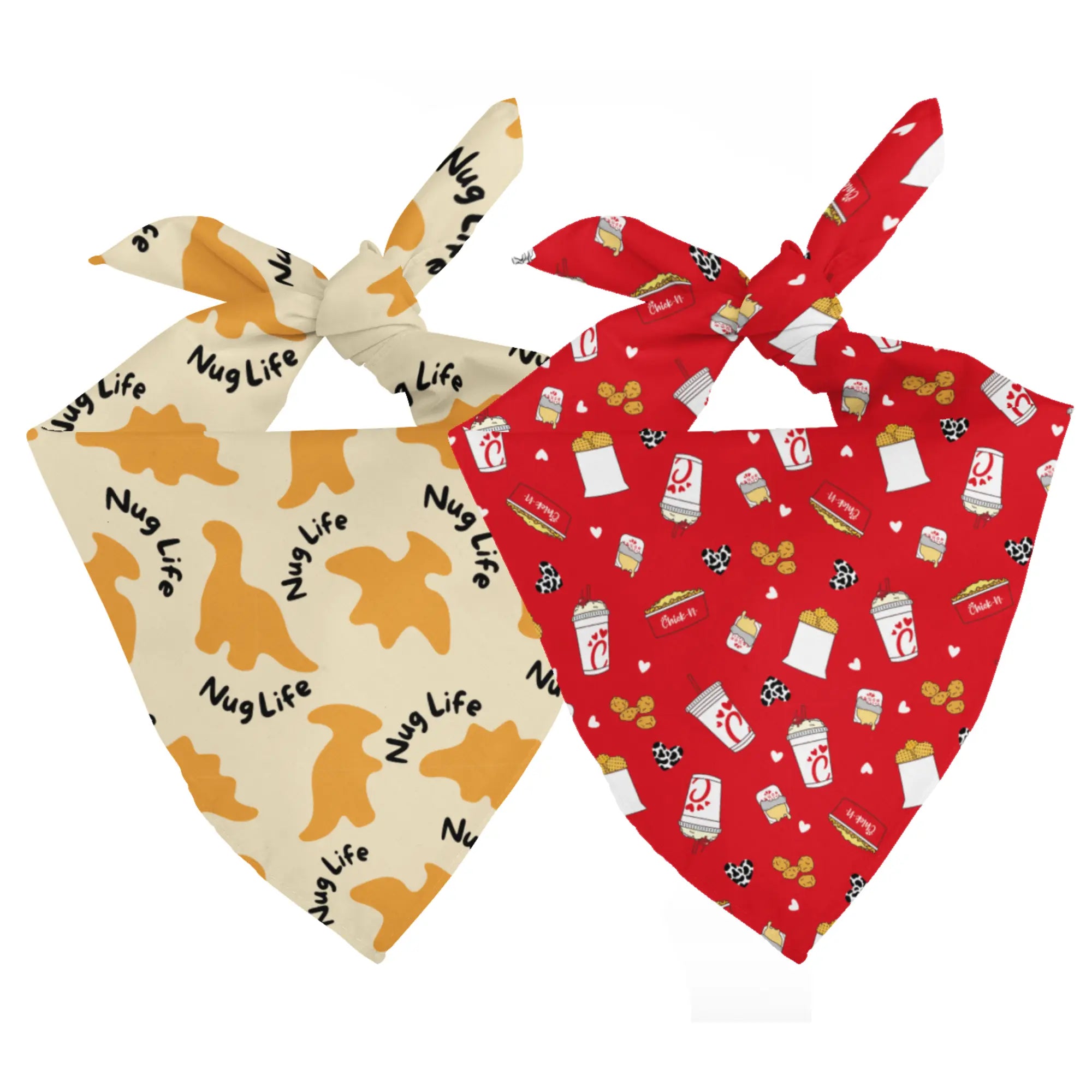 Chicken Nugget Dog Bandana Dog Bandana Co.