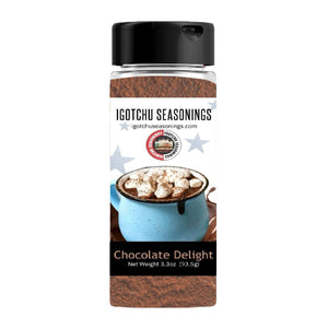 Chocolate Delight 5.5 oz Holiday Limited Edition by Igotchu Seasonings, Southern food gift main product photo