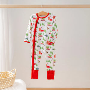 Christmas Tree Farm Organic Cotton Kids Pajamas Nola Tawk