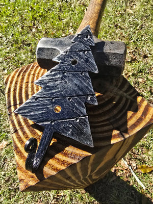 Christmas Tree Hook Redbeard's Forge LLC