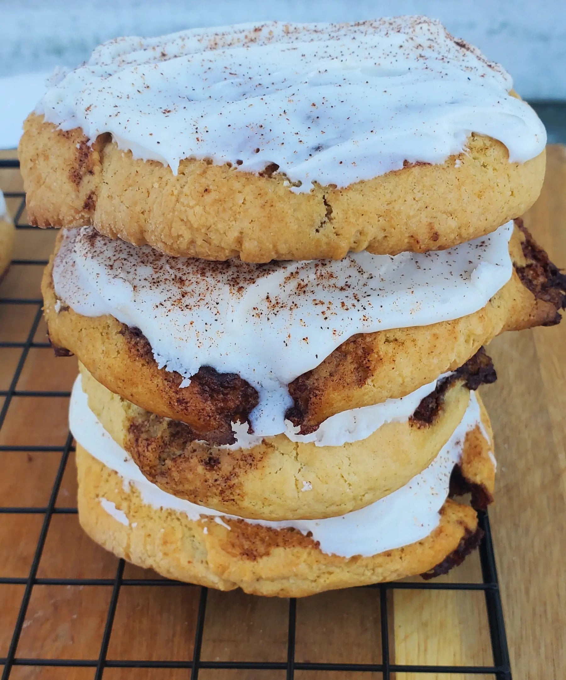 Cinnamon Roll Let's Get Baked Artisan Desserts