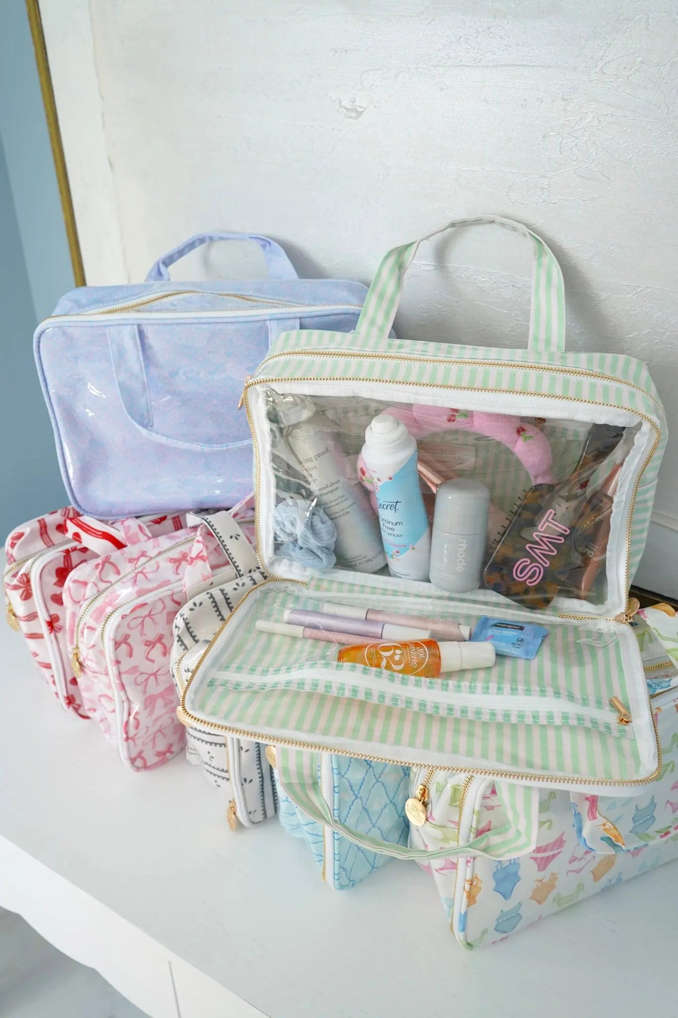 Clear Coat Toiletry Case KenzKustomz