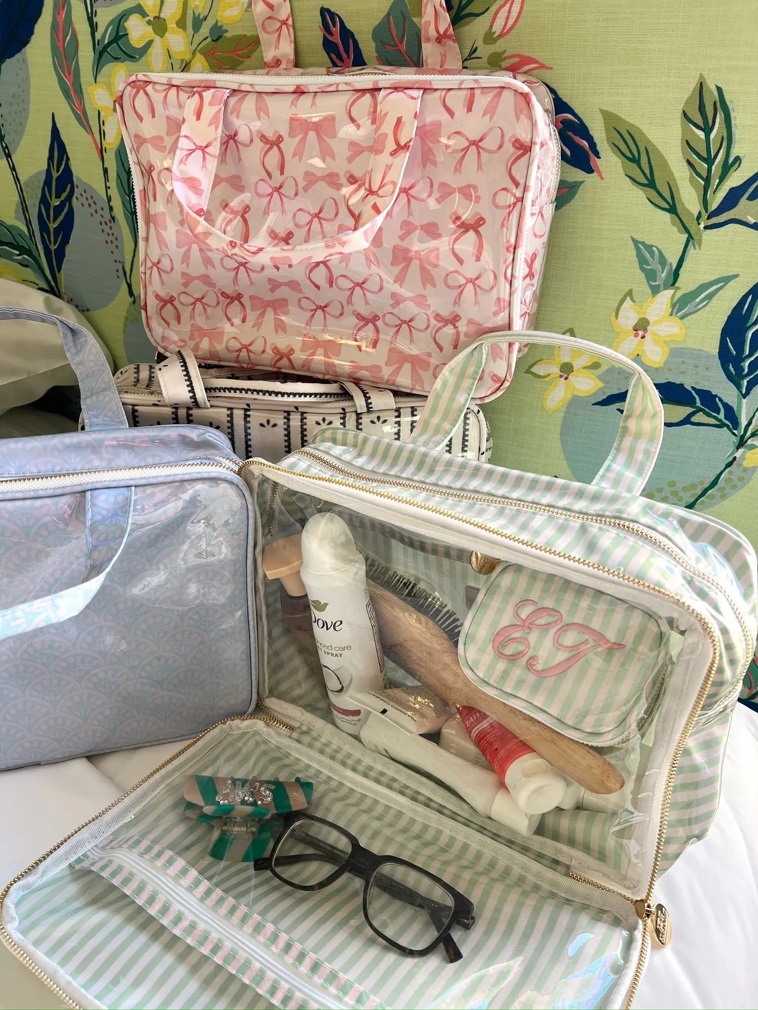 Clear Coat Toiletry Case KenzKustomz