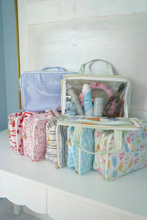 Clear Coat Toiletry Case KenzKustomz