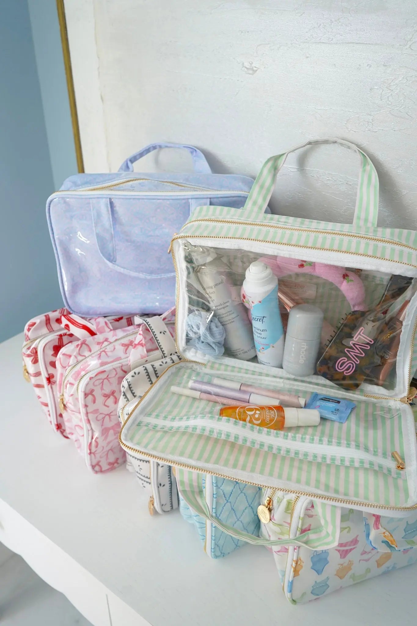 Clear Coat Toiletry Case KenzKustomz