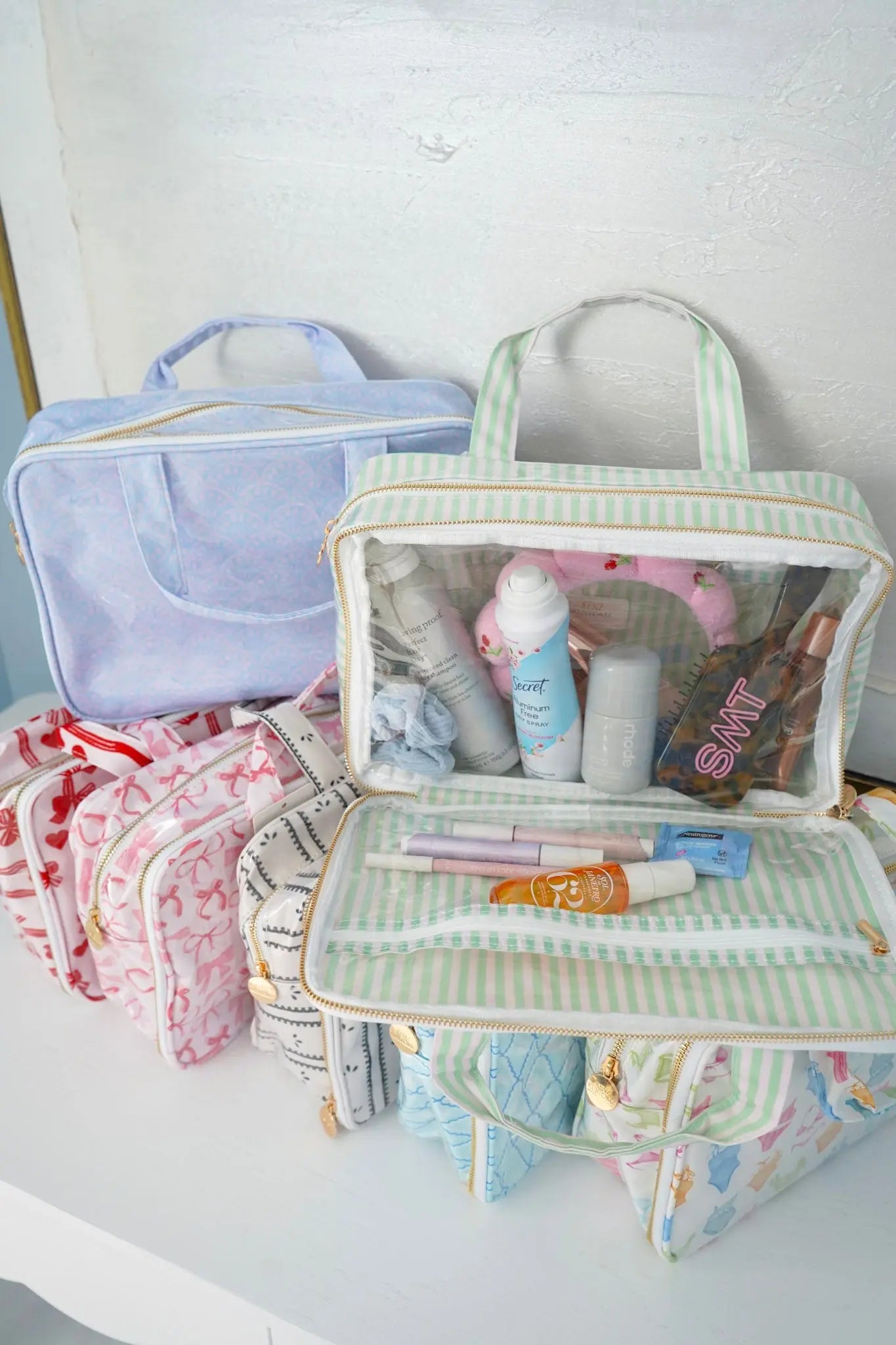 Clear Coat Toiletry Case KenzKustomz