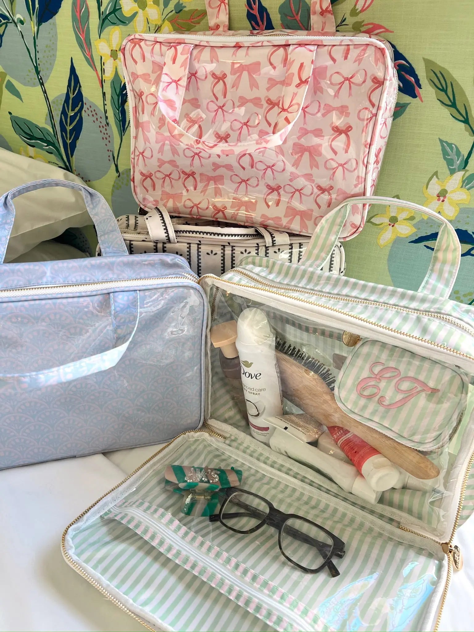 Clear Coat Toiletry Case KenzKustomz