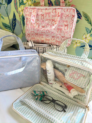 Clear Coat Toiletry Case KenzKustomz