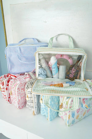Clear Coat Toiletry Case KenzKustomz