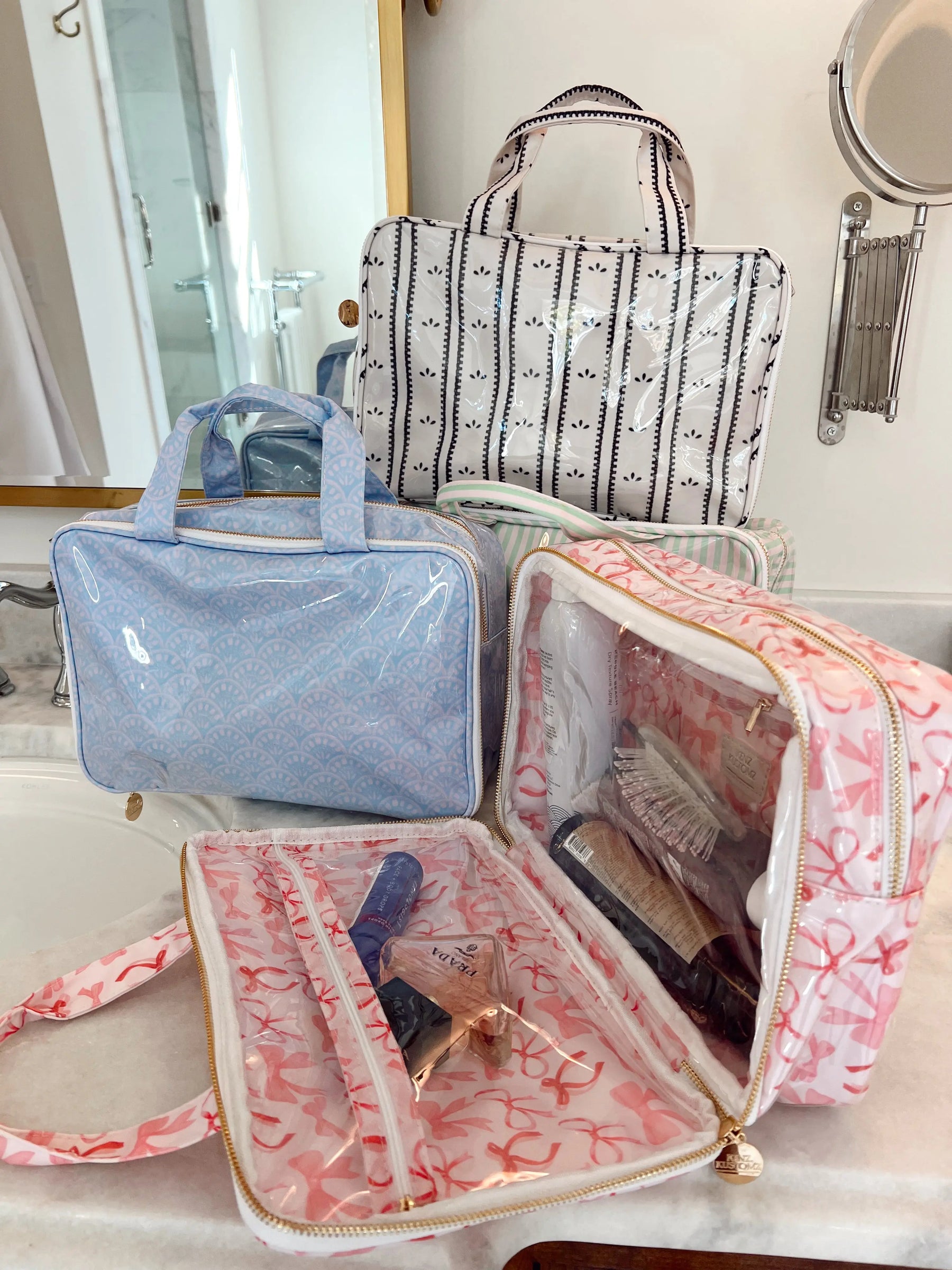 Clear Coat Toiletry Case KenzKustomz