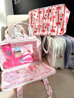Clear Coat Toiletry Case KenzKustomz