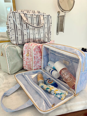 Clear Coat Toiletry Case KenzKustomz