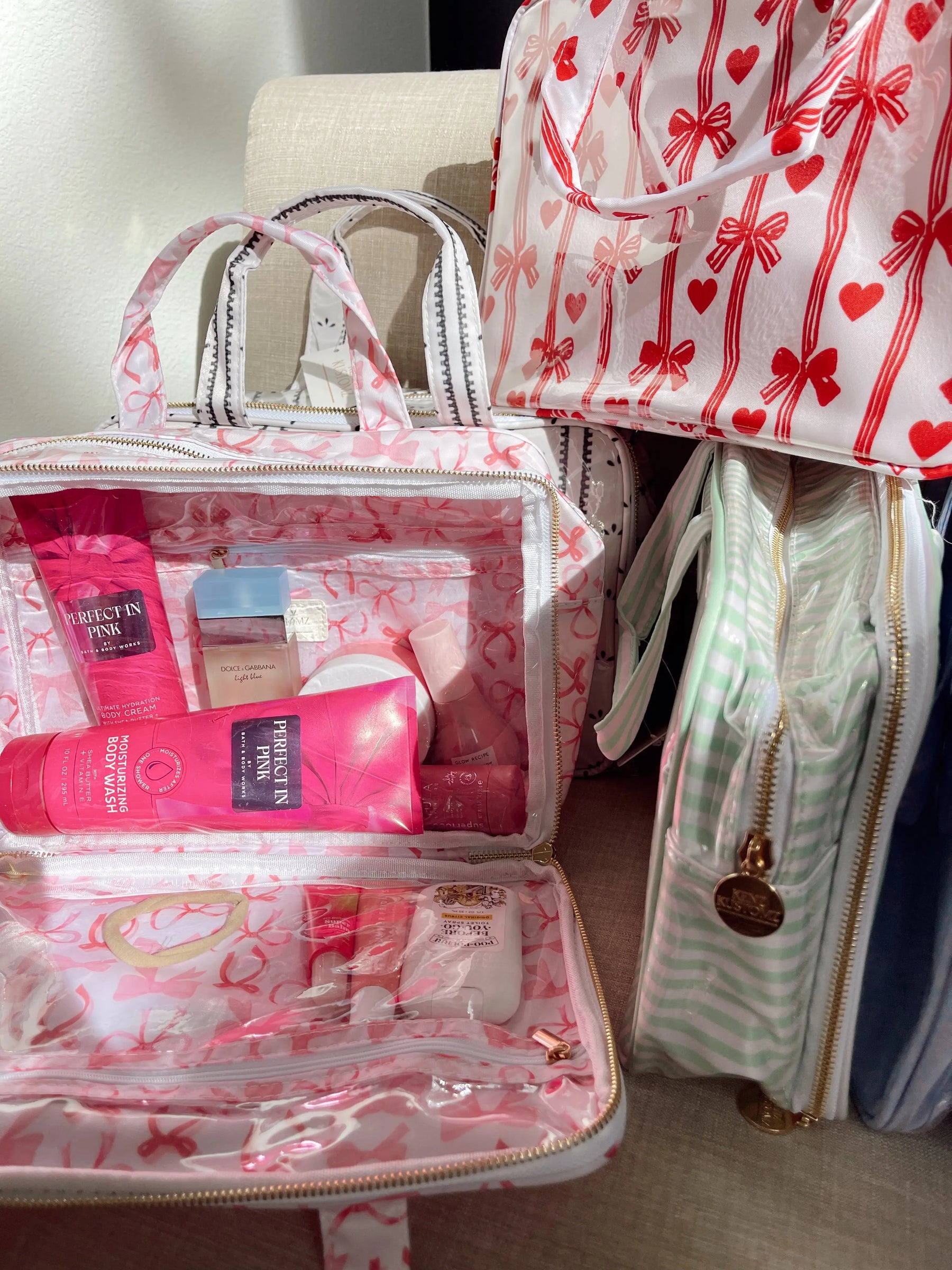 Clear Coat Toiletry Case KenzKustomz