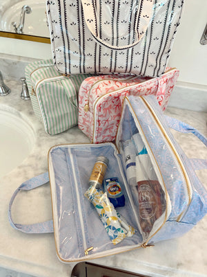 Clear Coat Toiletry Case KenzKustomz