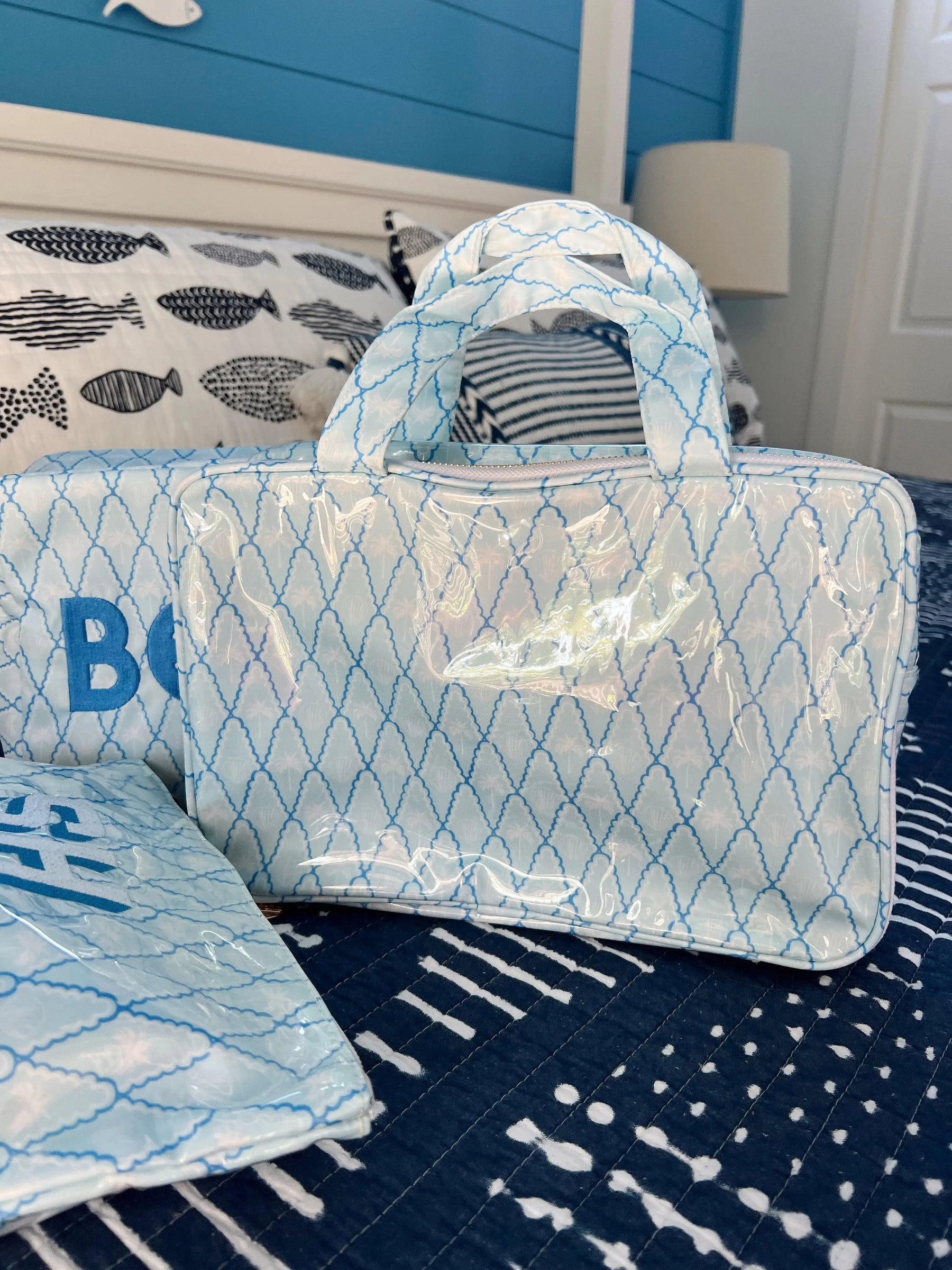 Clear Coat Toiletry Case KenzKustomz