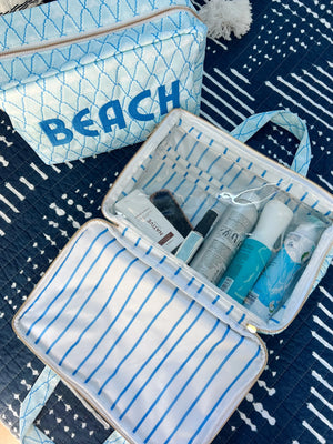 Clear Coat Toiletry Case KenzKustomz