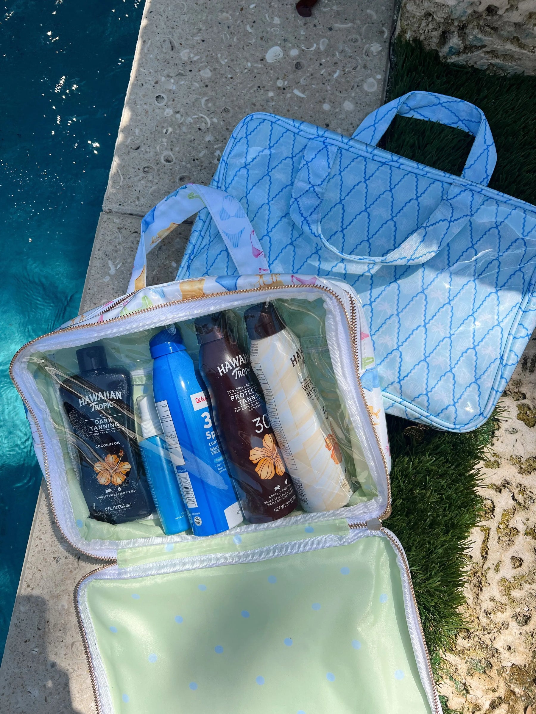 Clear Coat Toiletry Case KenzKustomz