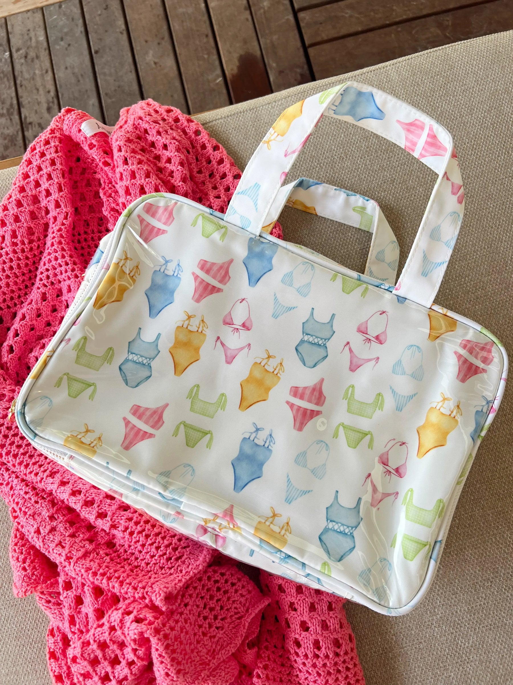 Clear Coat Toiletry Case KenzKustomz