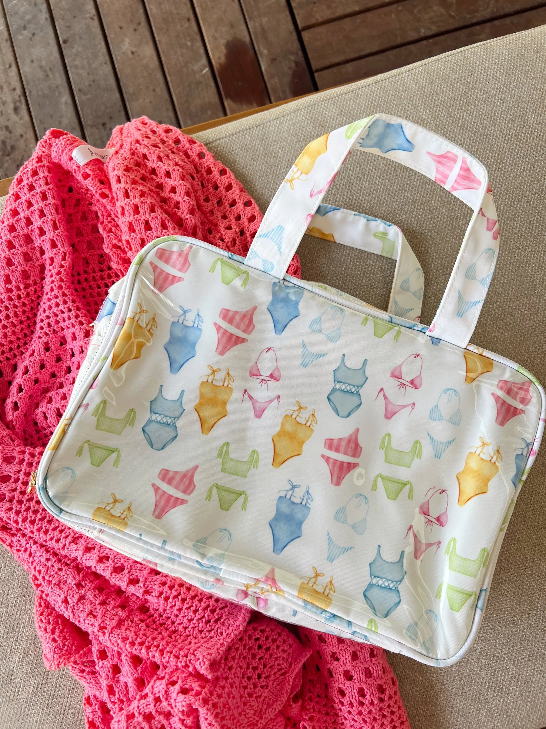 Clear Coat Toiletry Case KenzKustomz