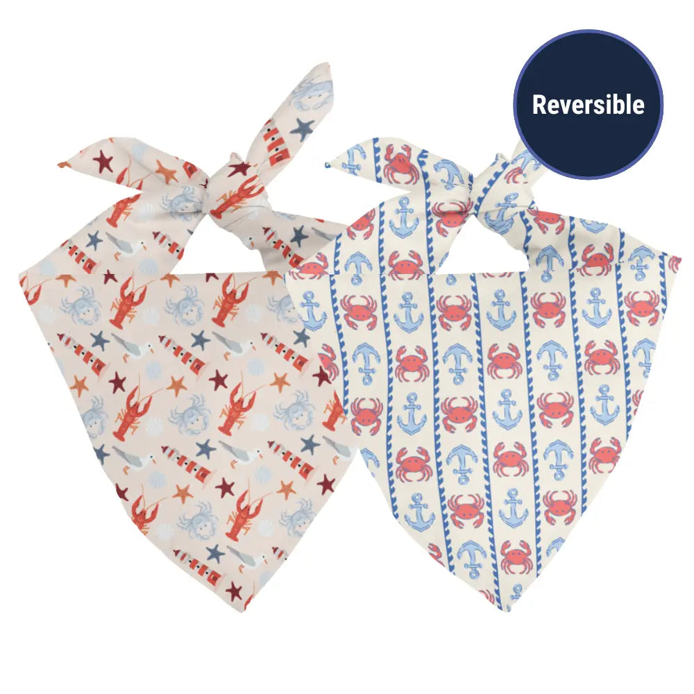 Coastal Charm Dog Bandana Dog Bandana Co.