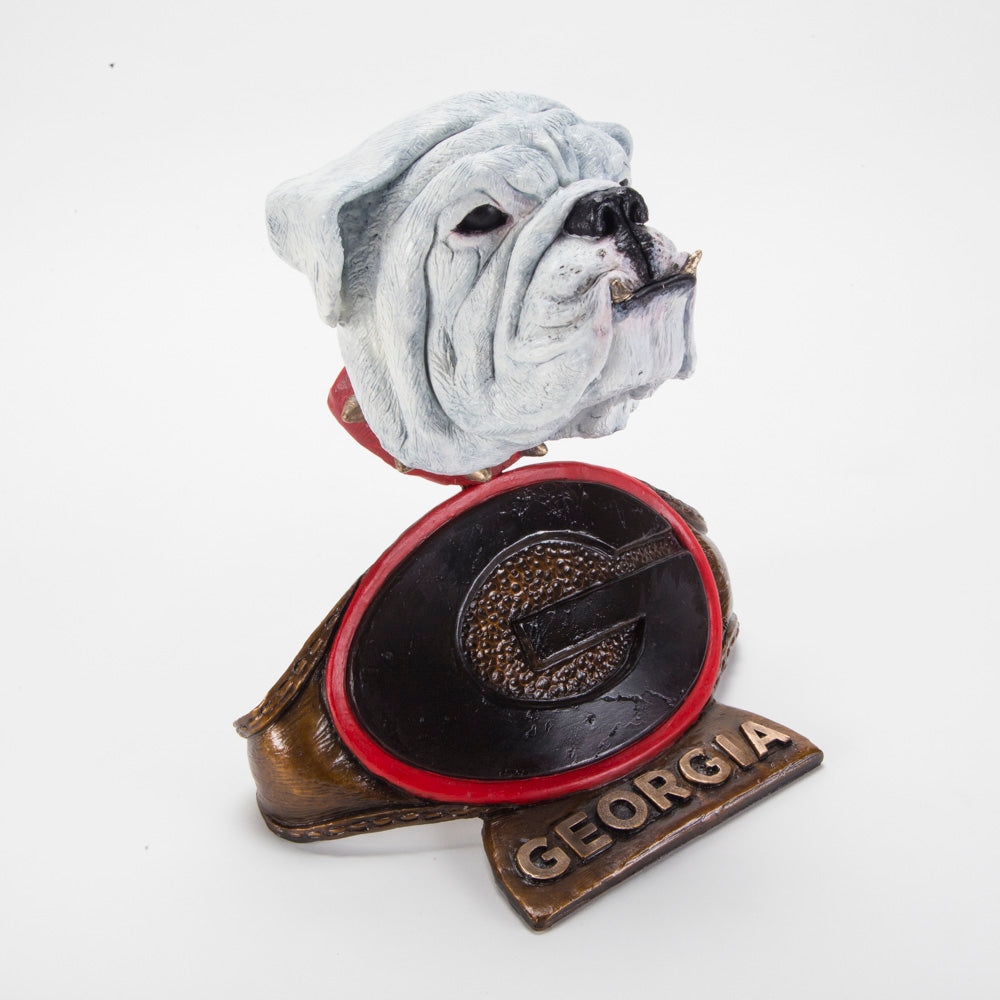 Georgia Bulldogs Cast Bronze UGA Dawg