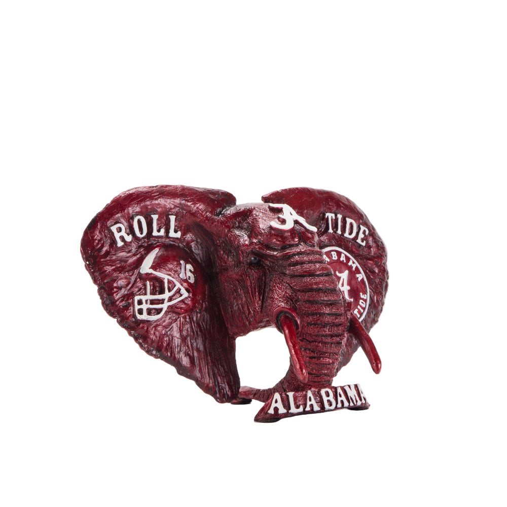 Alabama Crimson Tide Cast Bronze Crimson Elephant