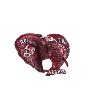 Alabama Crimson Tide Cast Bronze Crimson Elephant