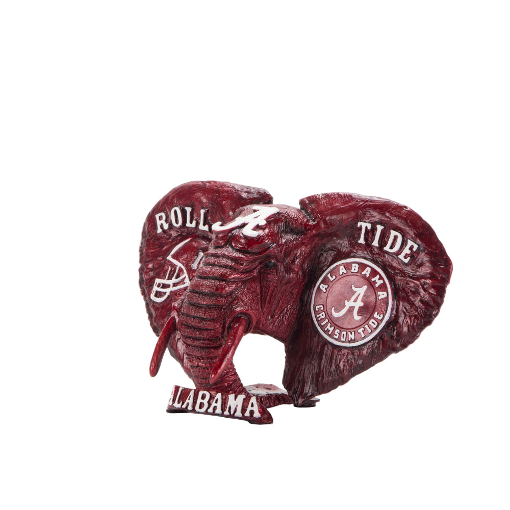 Alabama Crimson Tide Cast Bronze Crimson Elephant