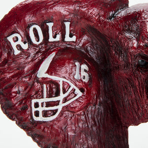 Alabama Crimson Tide Cast Bronze Crimson Elephant