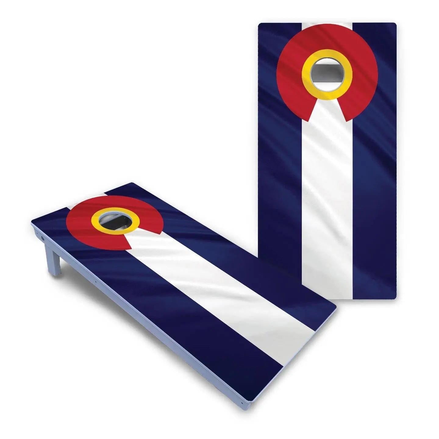 Colorful Colorado Flag Cornhole Boards - All Weather Series Cornhole Solutions