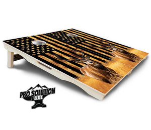 Colorful Deer & Fish Cornhole Boards - Pro Solution Elite Series Cornhole Solutions