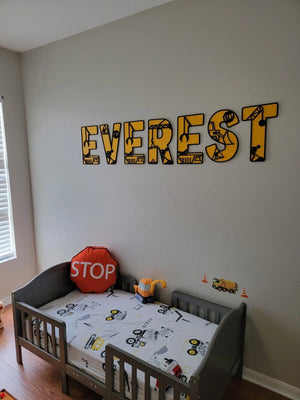 Construction Letters EverLee Creations