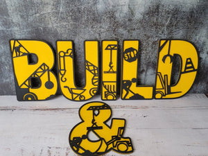 Construction Letters EverLee Creations