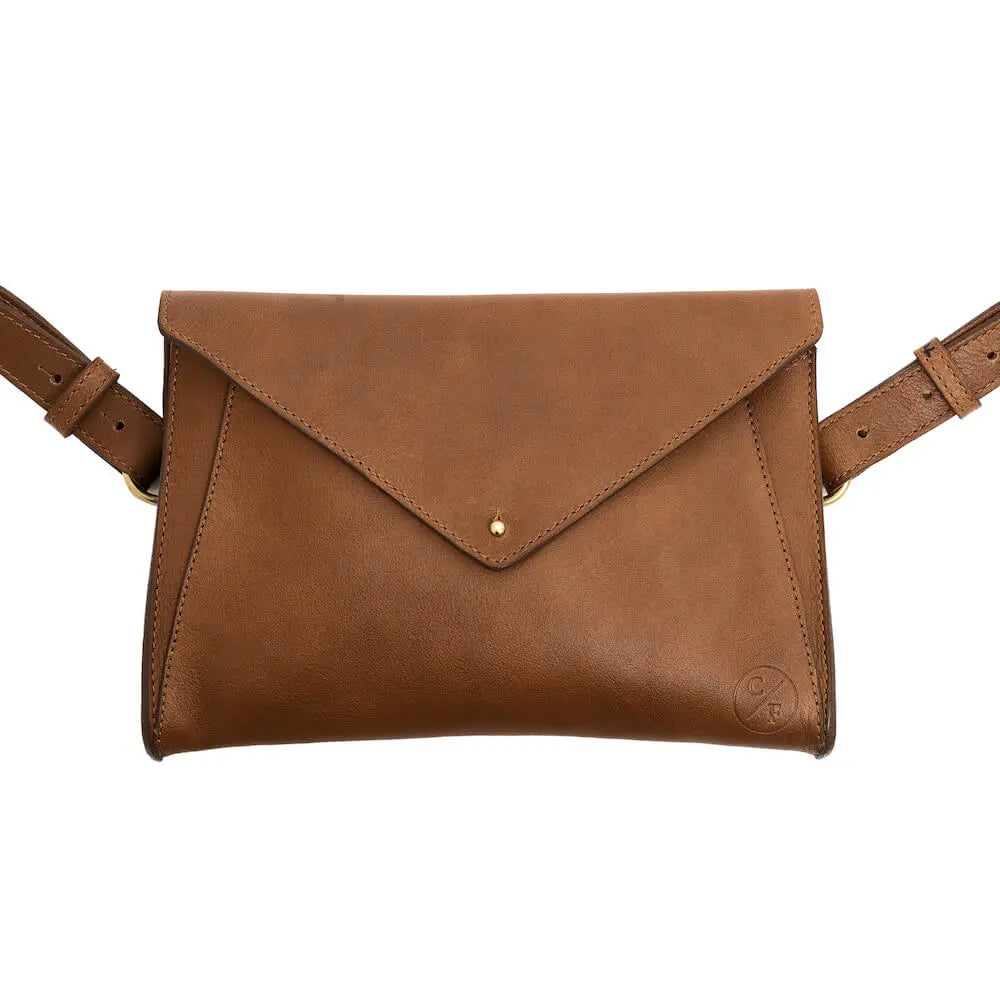 Craft & Forge Leather Crossbody Bag Mission Mercantile Leather Goods